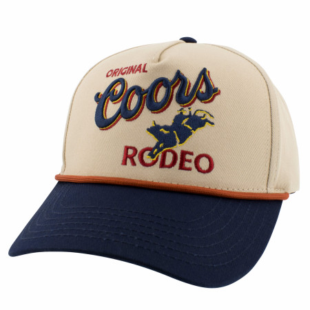 Coors Rodeo Cowboy Logo Emrboidered Snapback Hat